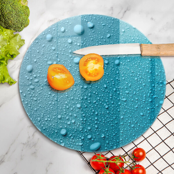 Glas Ceranfeldabdeckung Spritzschutz Wassertropfen