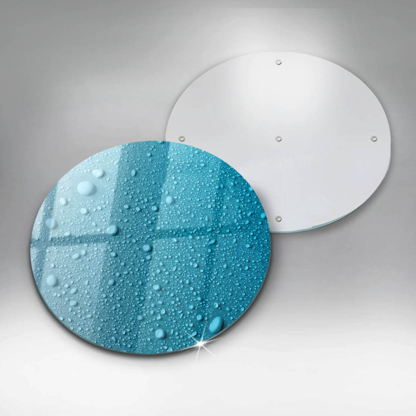 Glas Ceranfeldabdeckung Spritzschutz Wassertropfen