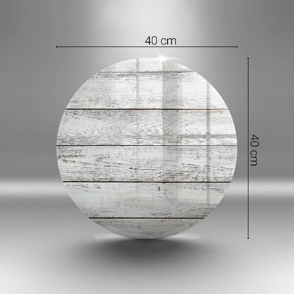 Glas Ceranfeldabdeckung Spritzschutz Helle Holzbretter