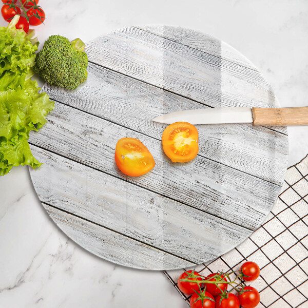 Glas Ceranfeldabdeckung Spritzschutz Helle Holzbretter