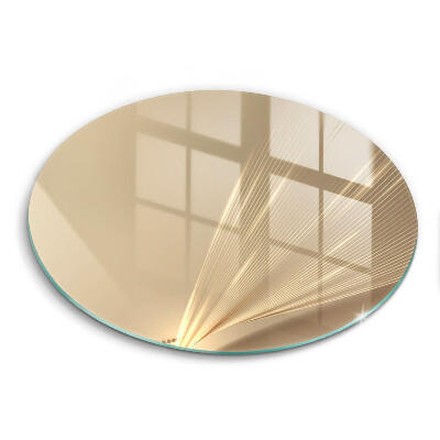 Glas Ceranfeldabdeckung Spritzschutz Moderne Abstraktion