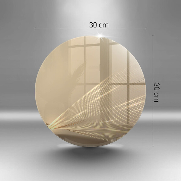 Glas Ceranfeldabdeckung Spritzschutz Moderne Abstraktion