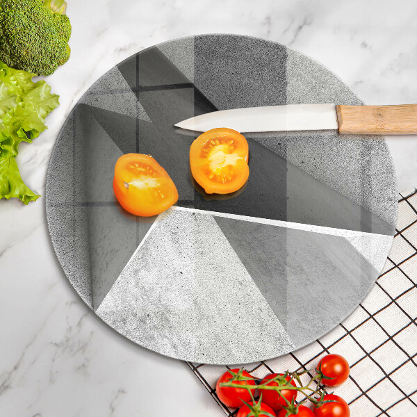 Glas Ceranfeldabdeckung Spritzschutz Konkrete Abstraktion