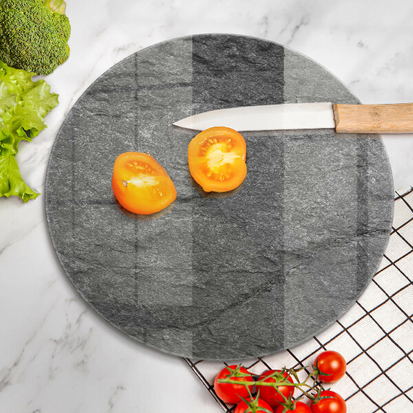 Glas Ceranfeldabdeckung Spritzschutz Steinstruktur