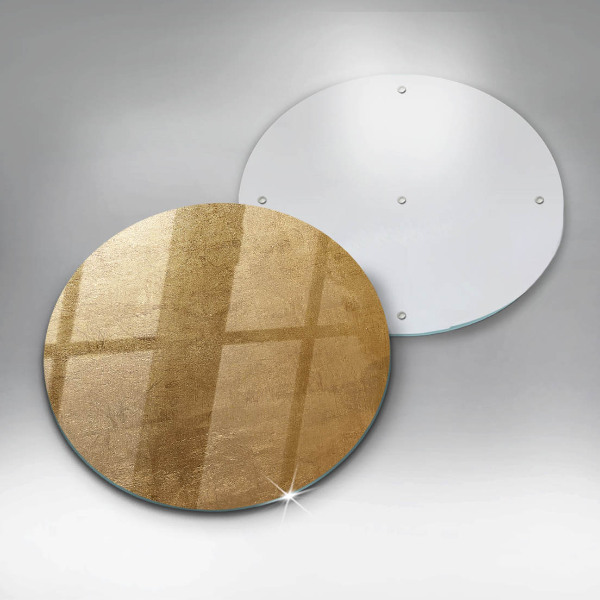 Glas Ceranfeldabdeckung Goldbeschaffenheitshintergrund