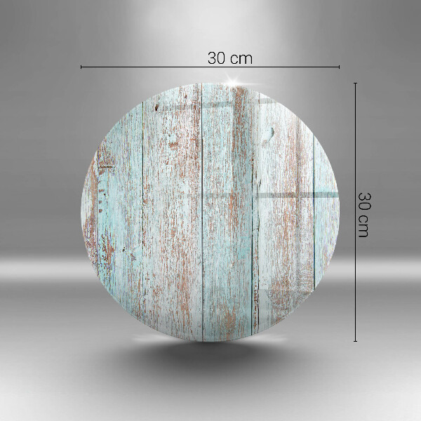 Glas Ceranfeldabdeckung Alte Vintage-Bretter