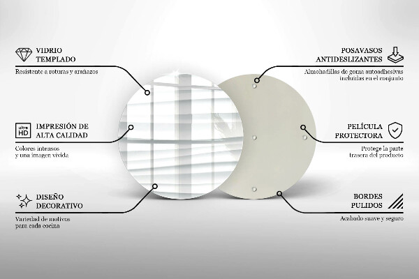 Glas Ceranfeldabdeckung Moderne Struktur
