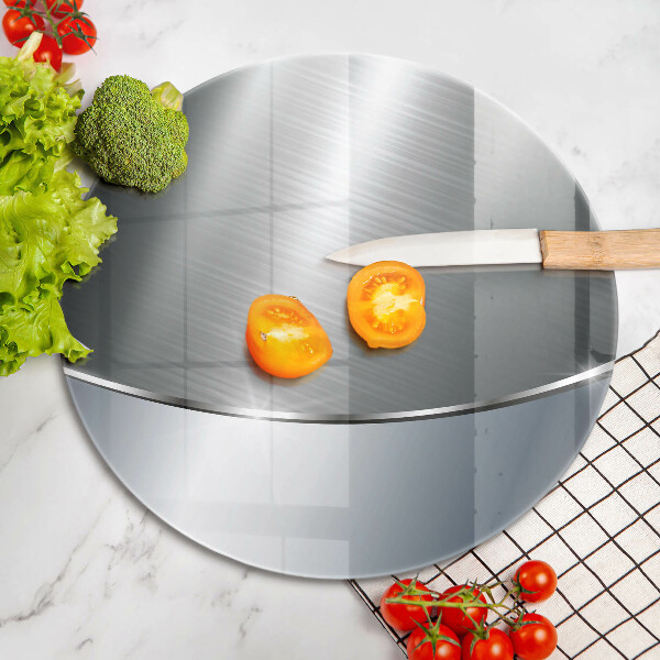 Glas Ceranfeldabdeckung Abstraktionsmuster aus Metall