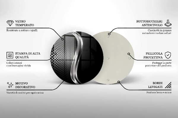 Glas Herdabdeckplatte Metallstruktur