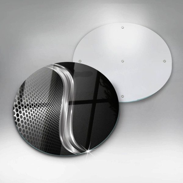 Glas Herdabdeckplatte Metallstruktur