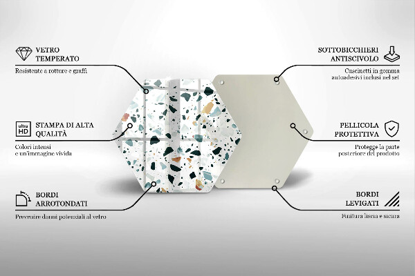 Glas Herdabdeckplatte Helles Steinzeug