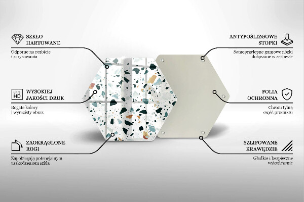 Glas Herdabdeckplatte Helles Steinzeug