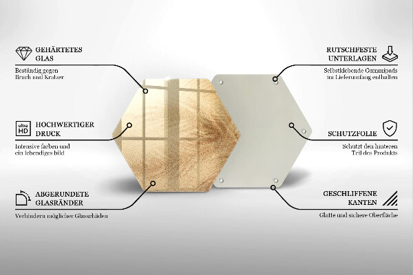Glas Herdabdeckplatte Strandsandurlaub