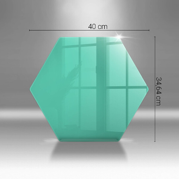 Glas Ceranfeldabdeckung Spritzschutz Grüne Farbe