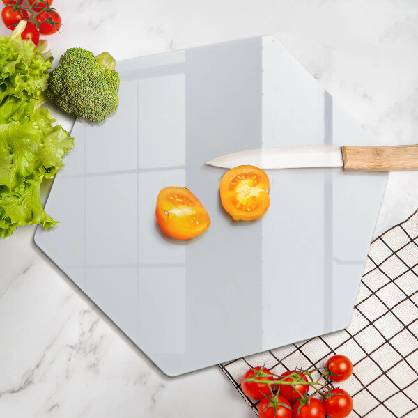 Glas Ceranfeldabdeckung Spritzschutz weiße Farbe