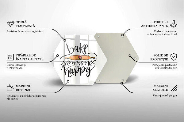 Glas Herdabdeckplatte Jemandem eine Freude machen