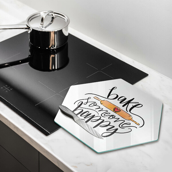 Glas Herdabdeckplatte Jemandem eine Freude machen