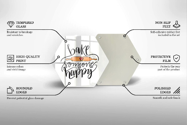 Glas Herdabdeckplatte Jemandem eine Freude machen