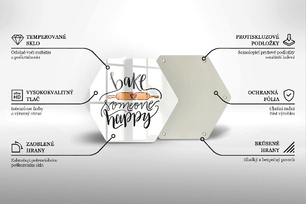 Glas Herdabdeckplatte Jemandem eine Freude machen