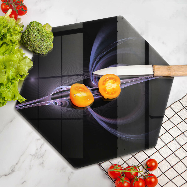 Glas Herdabdeckplatte Moderne Abstraktion