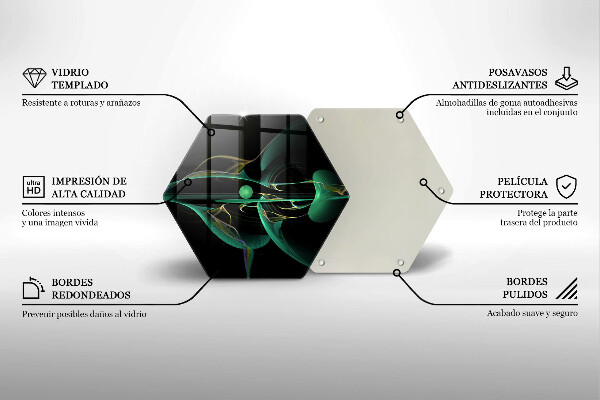 Glas Herdabdeckplatte Moderne Abstraktion