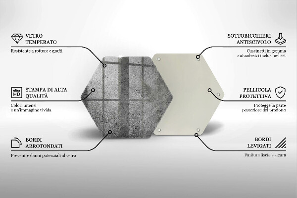 Glas Ceranfeldabdeckung Betonsteinstruktur