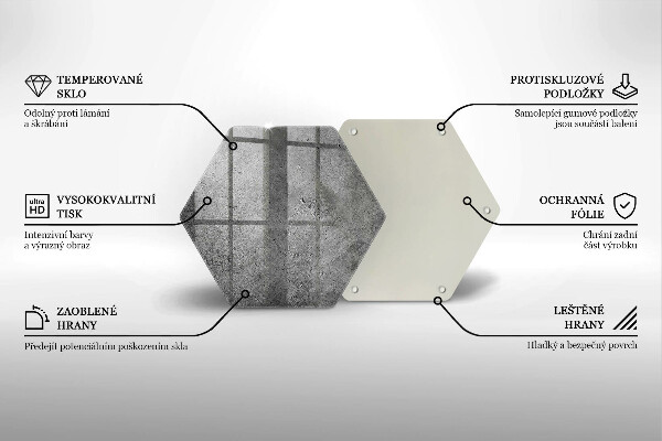 Glas Ceranfeldabdeckung Betonsteinstruktur