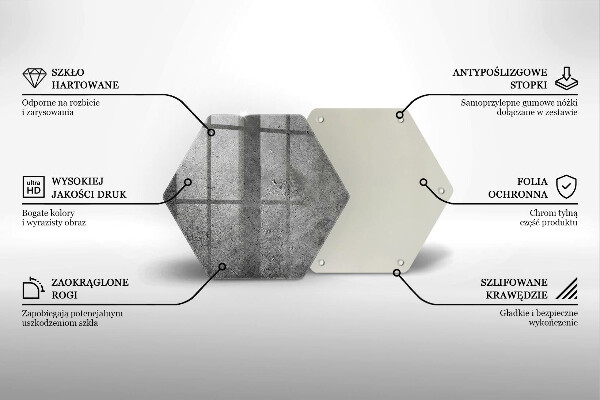 Glas Ceranfeldabdeckung Betonsteinstruktur