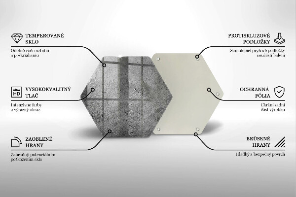 Glas Ceranfeldabdeckung Betonsteinstruktur