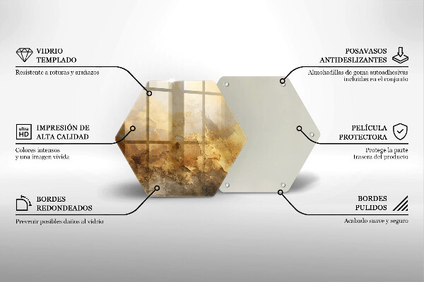 Glas Ceranfeldabdeckung Spritzschutz Reichhaltige Textur