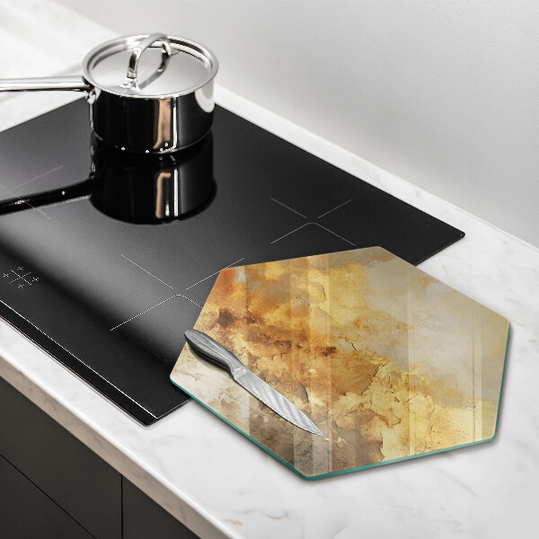 Glas Ceranfeldabdeckung Spritzschutz Reichhaltige Textur