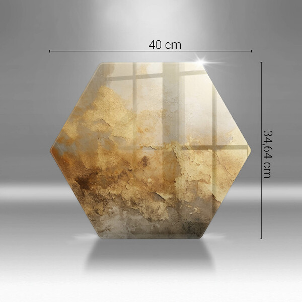 Glas Ceranfeldabdeckung Spritzschutz Reichhaltige Textur