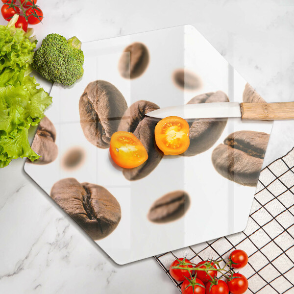 Glas Ceranfeldabdeckung Spritzschutz Kaffeebohnen