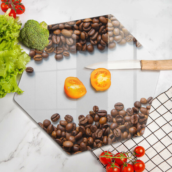 Glas Ceranfeldabdeckung Spritzschutz Kaffeebohnen