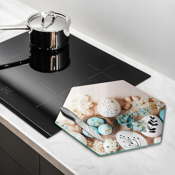 Glas Ceranfeldabdeckung Spritzschutz Osterdekorationen