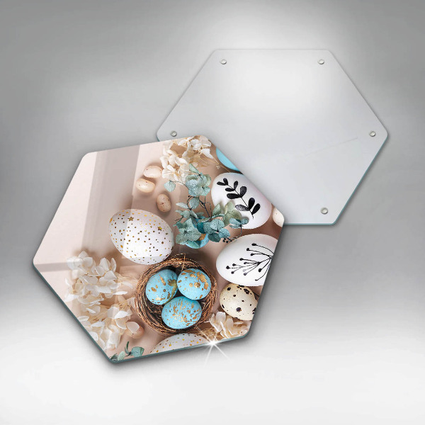 Glas Ceranfeldabdeckung Spritzschutz Osterdekorationen