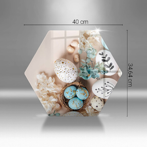 Glas Ceranfeldabdeckung Spritzschutz Osterdekorationen