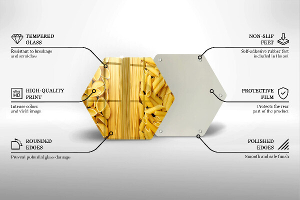 Glas Ceranfeldabdeckung Spritzschutz Pasta