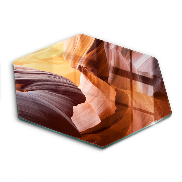 Glas Ceranfeldabdeckung Spritzschutz Grand Canyon