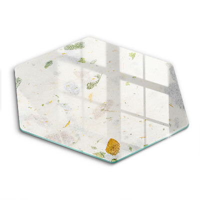 Glas Ceranfeldabdeckung Spritzschutz Fallende Blätter