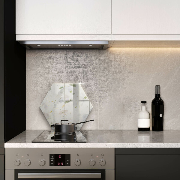 Glas Ceranfeldabdeckung Spritzschutz Fallende Blätter