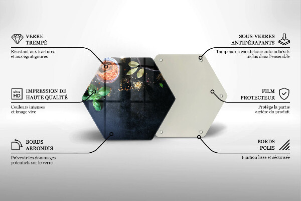 Glas Ceranfeldabdeckung Spritzschutz Schüsseln mit Gewürzen