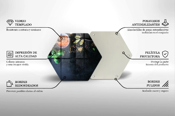 Glas Ceranfeldabdeckung Spritzschutz Schüsseln mit Gewürzen