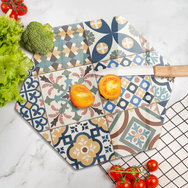 Glas Herdabdeckplatte Dekorative Fliesen