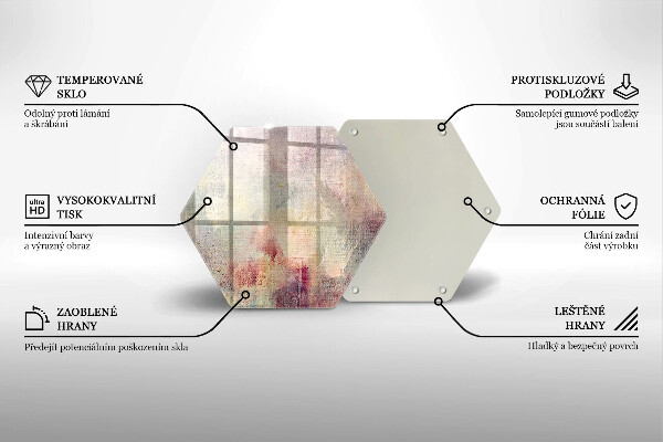 Glas Herdabdeckplatte Malen Sie den Texturhintergrund