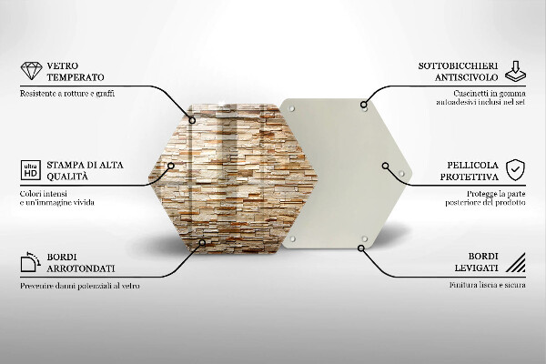 Glas Herdabdeckplatte Textur von dekorativen Steinen