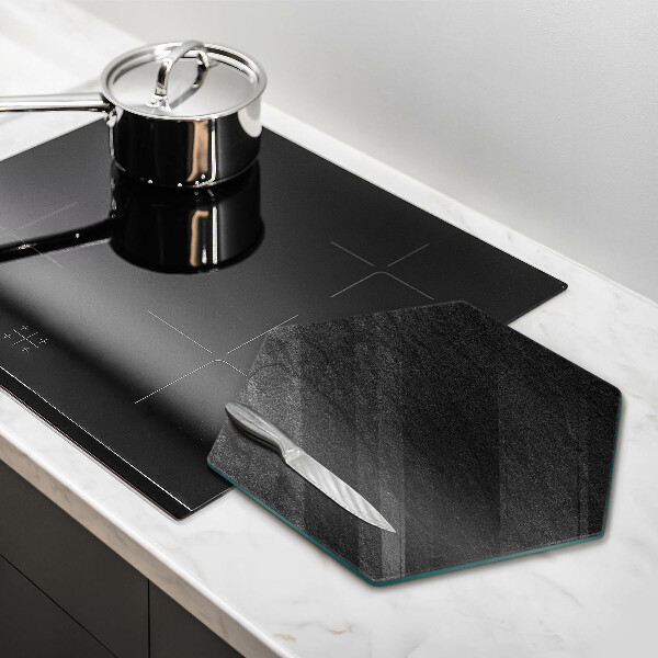 Glas Herdabdeckplatte Steinstruktur