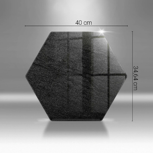 Glas Herdabdeckplatte Felsstruktur