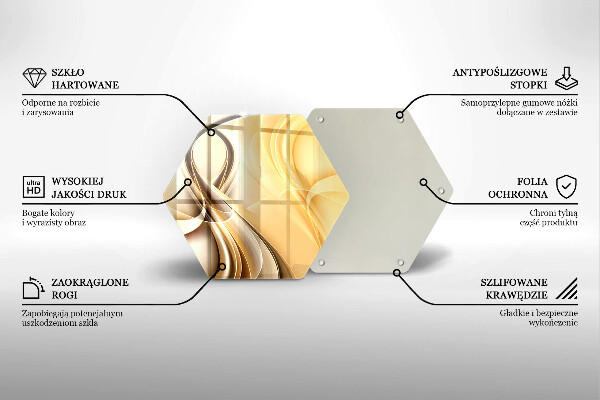Glas Herdabdeckplatte Rauchabstraktion