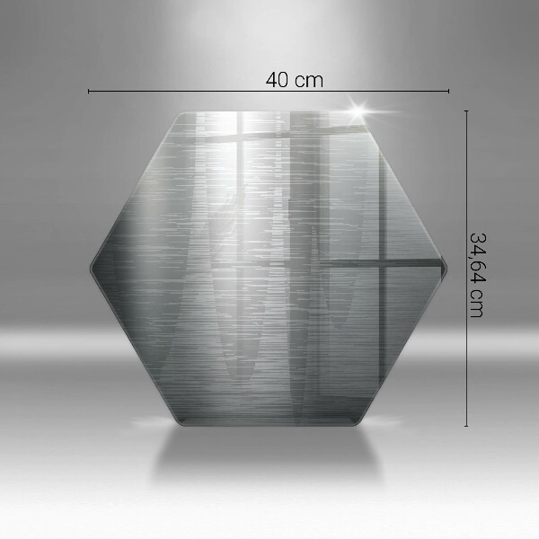 Glas Herdabdeckplatte Metallstruktur